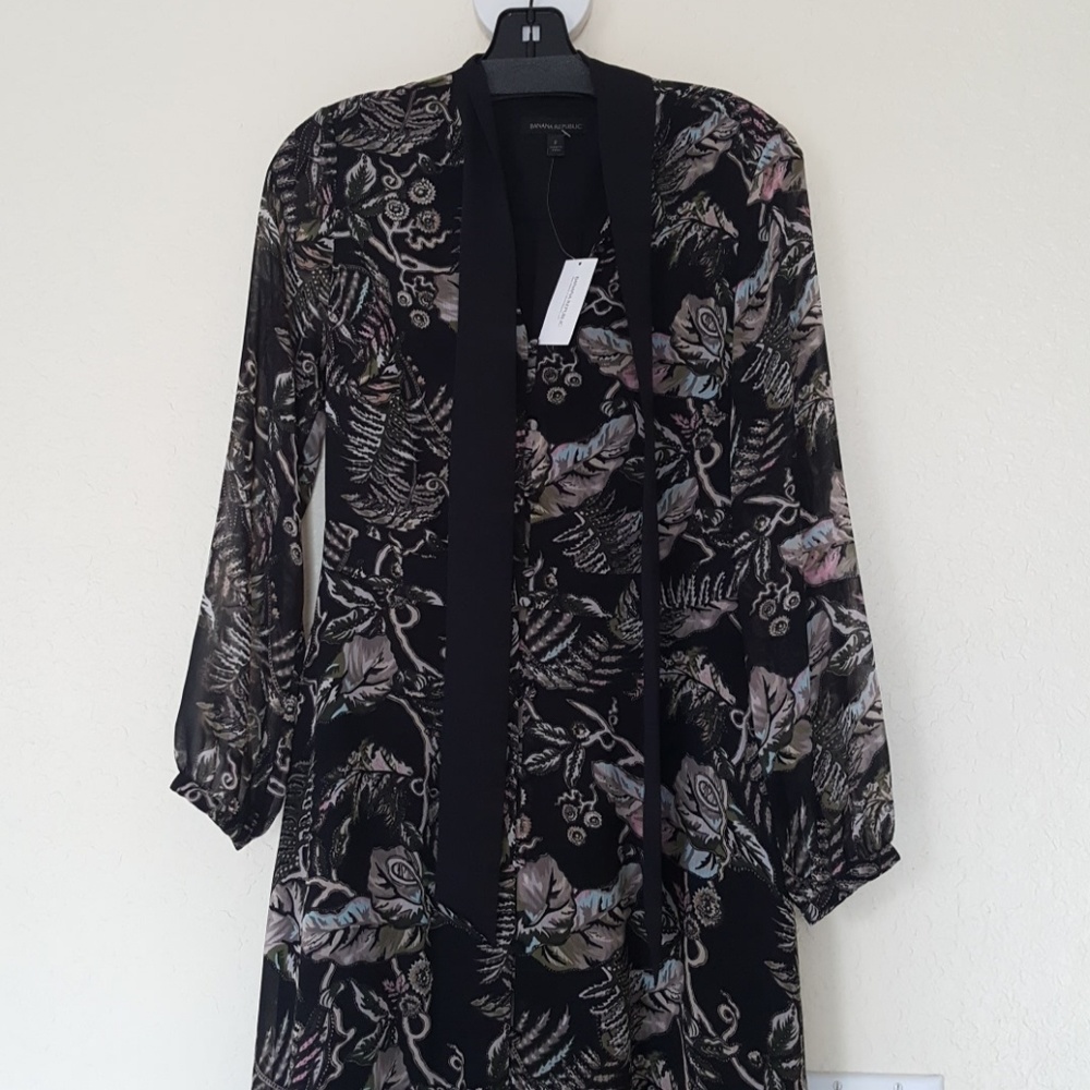 Long banana republic dress